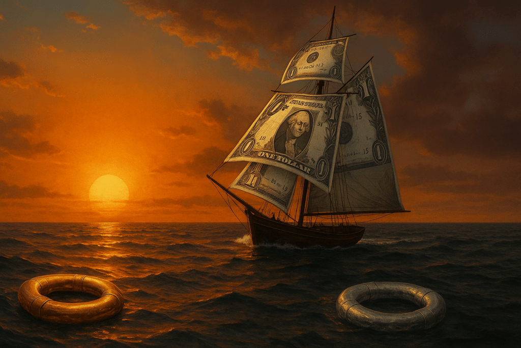 dollar sales into sunset | Silver Savior