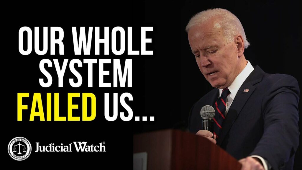 Judicial Watch talks about how the system failed us