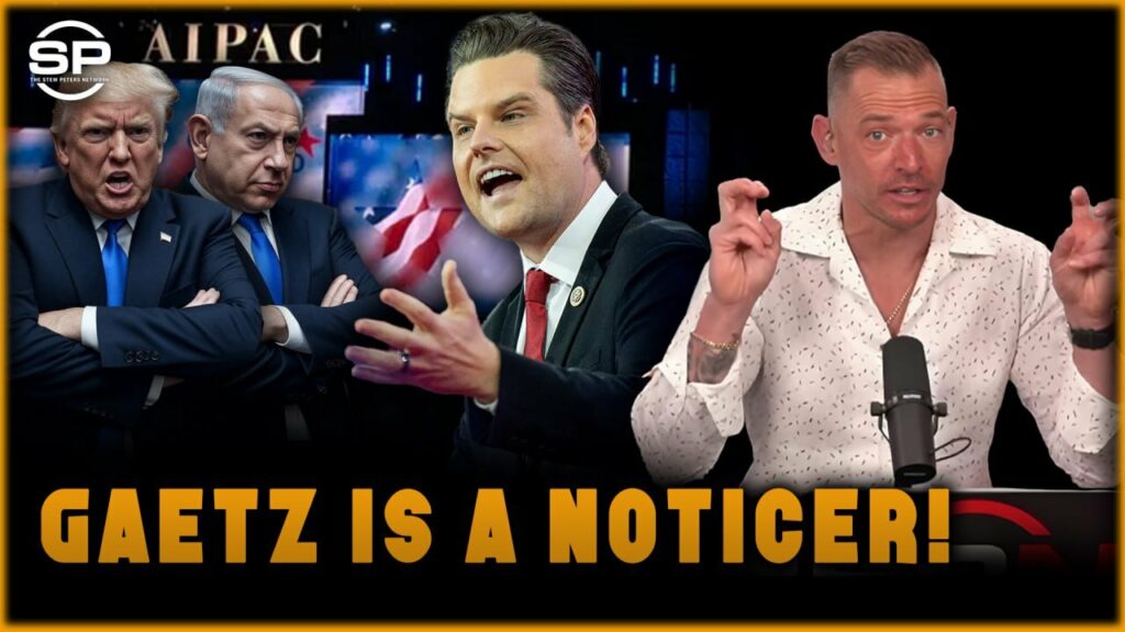 The Stew Peters Network talks about gaetz going viral