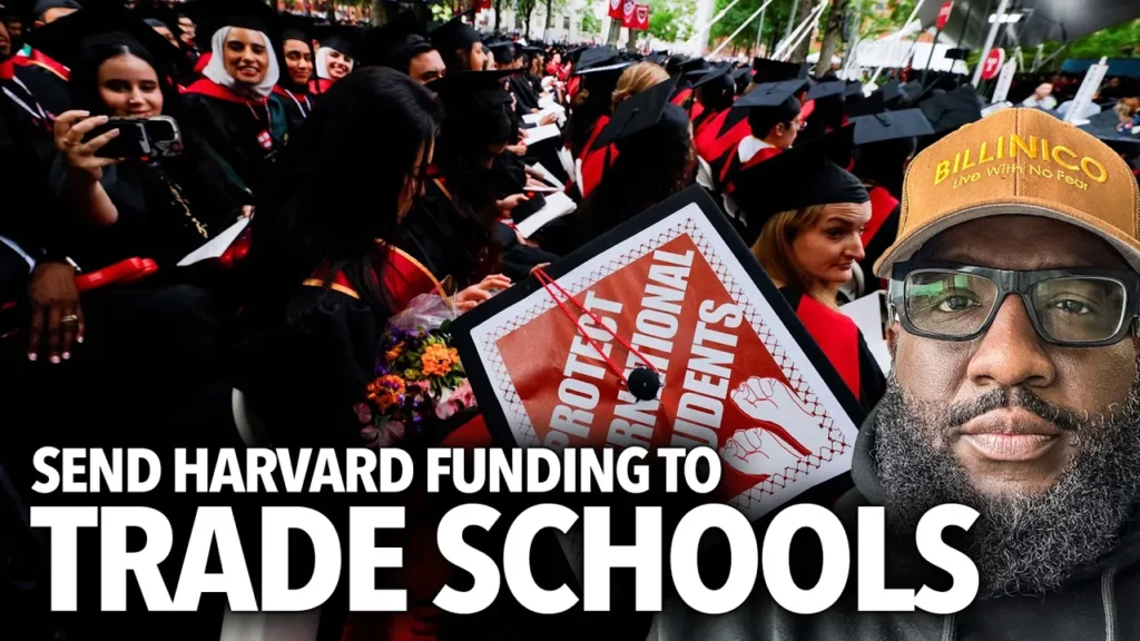 The Millionaire Morning Show w/ Anton Daniels talks about how trump threatens to send over 3 billion of Harvard funs to trade schools