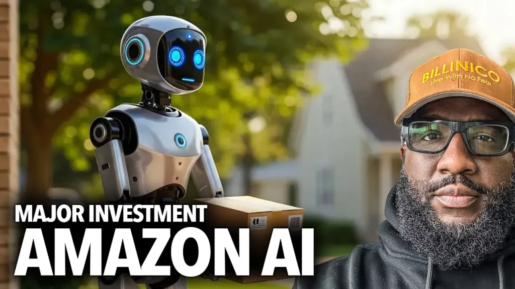 The Millionaire Morning Show w/ Anton Daniels t alks about how amazon is making a major investment in physical Ai