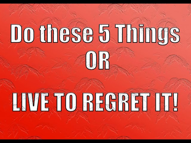 JailBreak Overlander talks about how these 5 things you need to do