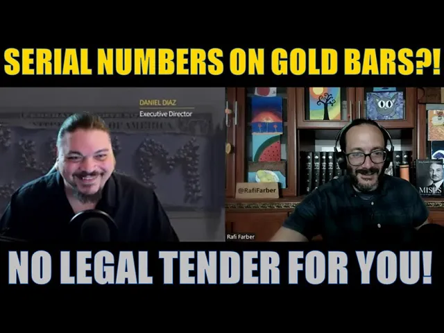 Rafi Farber talks about how gold and silver is not legal tender is Florida for this dumb reason