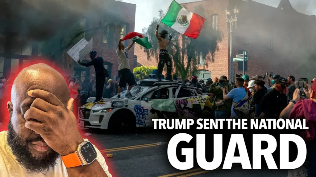 The Millionaire Morning Show w/ Anton Daniels talks about how trump had to send the national gaurd to L.A