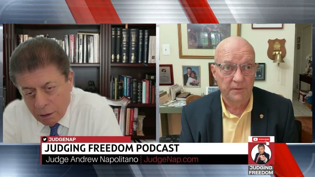 Judge Napolitano – Judging Freedom channel talks about how wikerson defeat could push israel to go nuclear