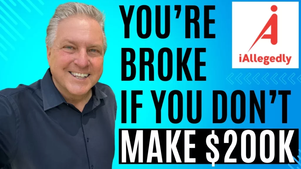 I Allegedly says your broke if you dont make 200k