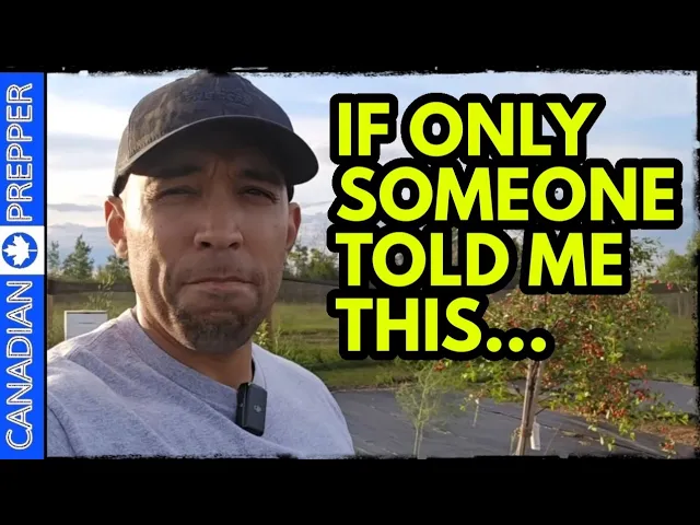 Canadian Prepper talks about a warning regarding off grid survivail
