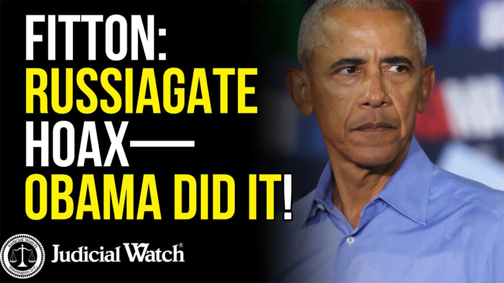 Judicial Watch talks about how fitton is exposing russiagate