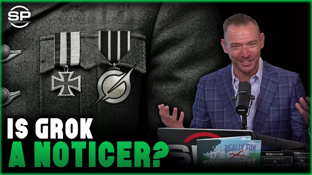 The Stew Peters Network asks if GROK is a noticer and wtf is happening with it