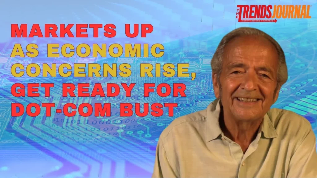 Gerald Celente talks about how markets are up as the economic concerns rise