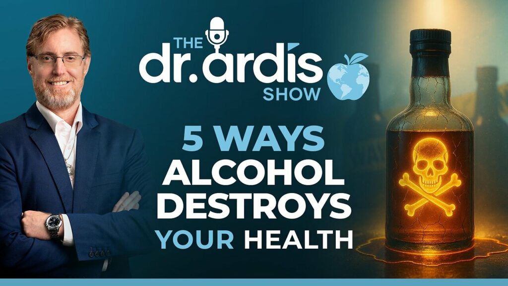 The Dr. Bryan Ardis show talks about 5 ways alcohol destroys your health
