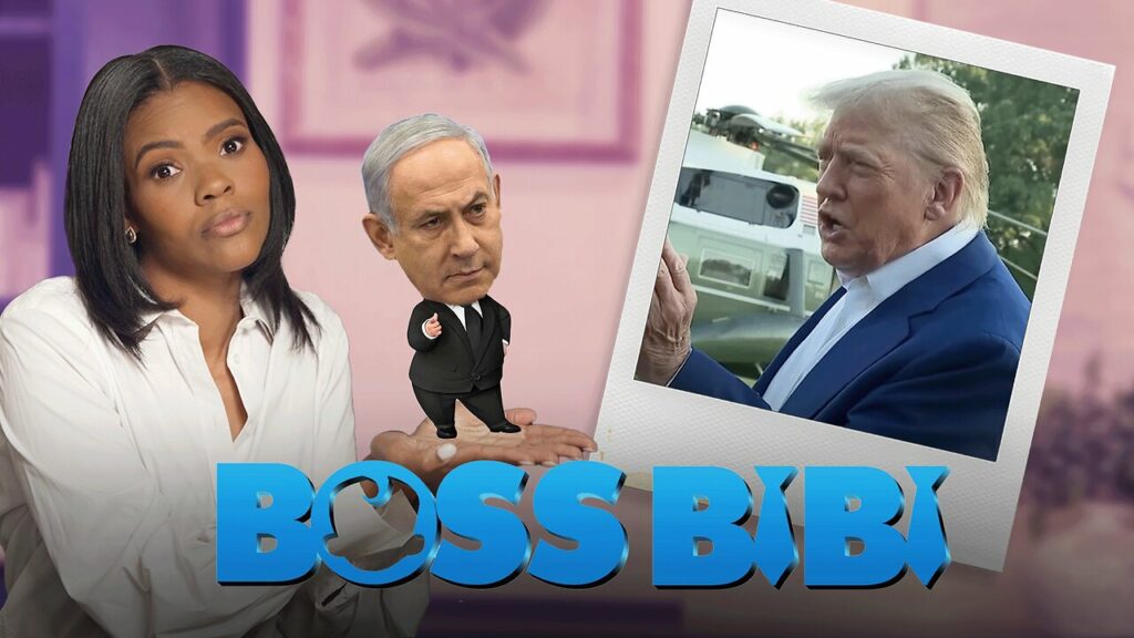 Candace Owens talks about how trump dropped f bombs on israel.