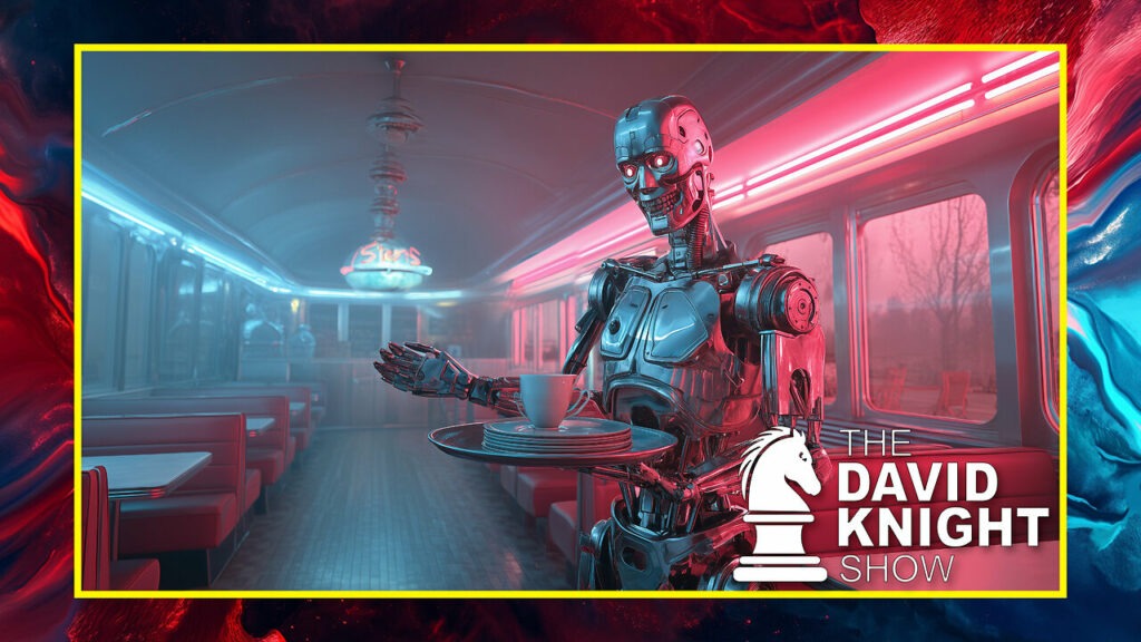 The David Knight Show talks about a 2059 musks robot diner