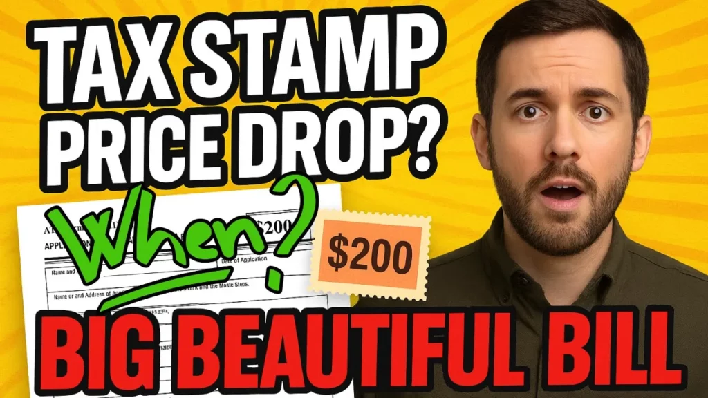 Guns & Gadgets 2nd Amendment News talks about an update when will the NFA tax drop to 0