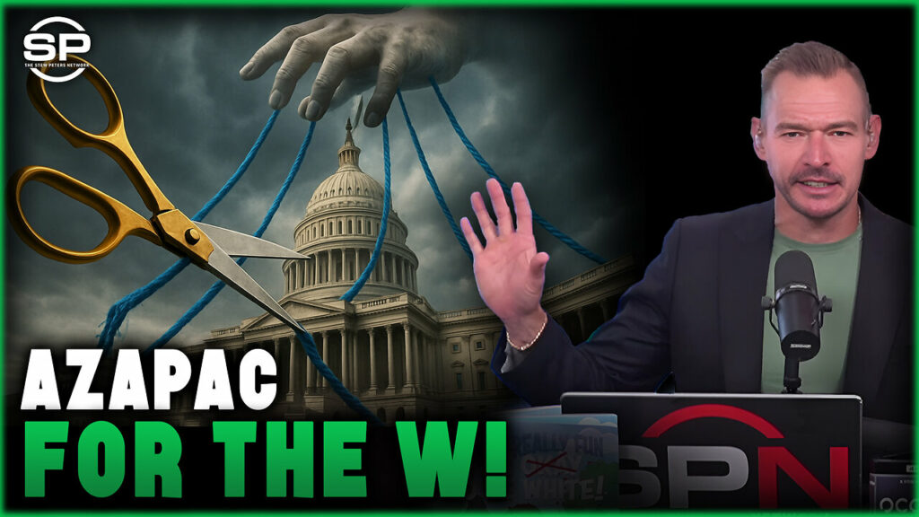The Stew Peters Network talks about how azapac is the answer to destroying aipac