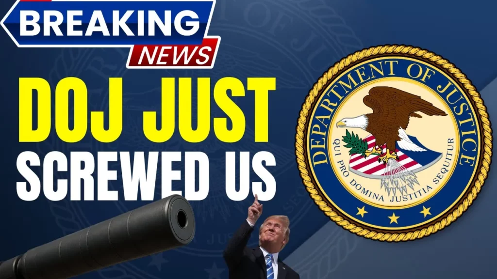 Guns & Gadgets 2nd Amendment News talks about the department of justice just screwed us on suppressors