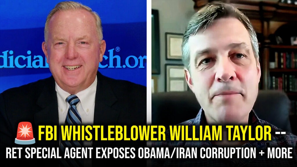 Judicial Watch talks about a FBI whistleblower willaim taylor