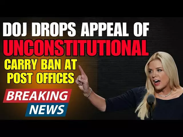 Guns & Gadgets 2nd Amendment News talks about good news as the department of justice drops appeal of unconstitutional carry ban