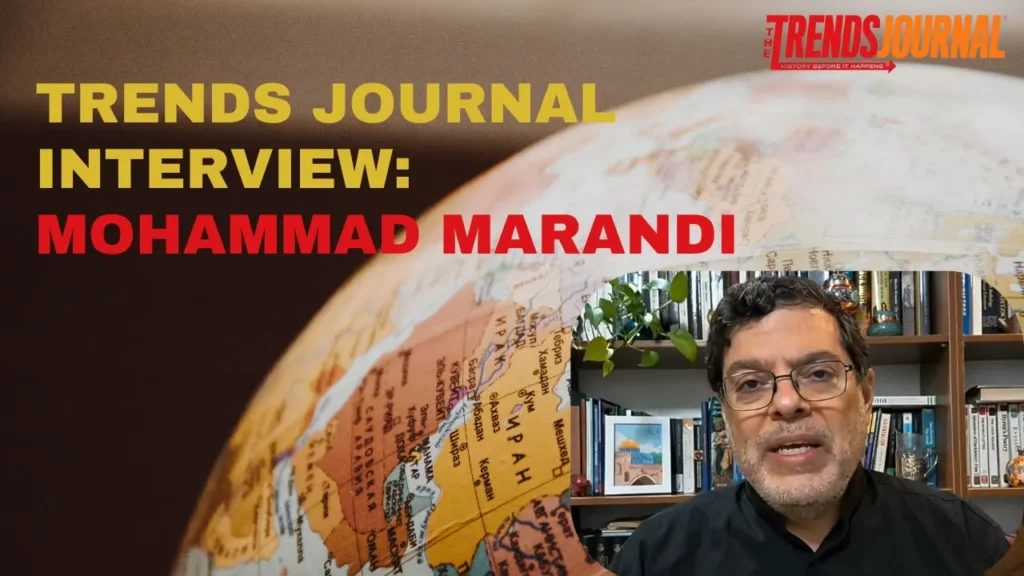 Gerald Celente talks about the iranian professor marandia