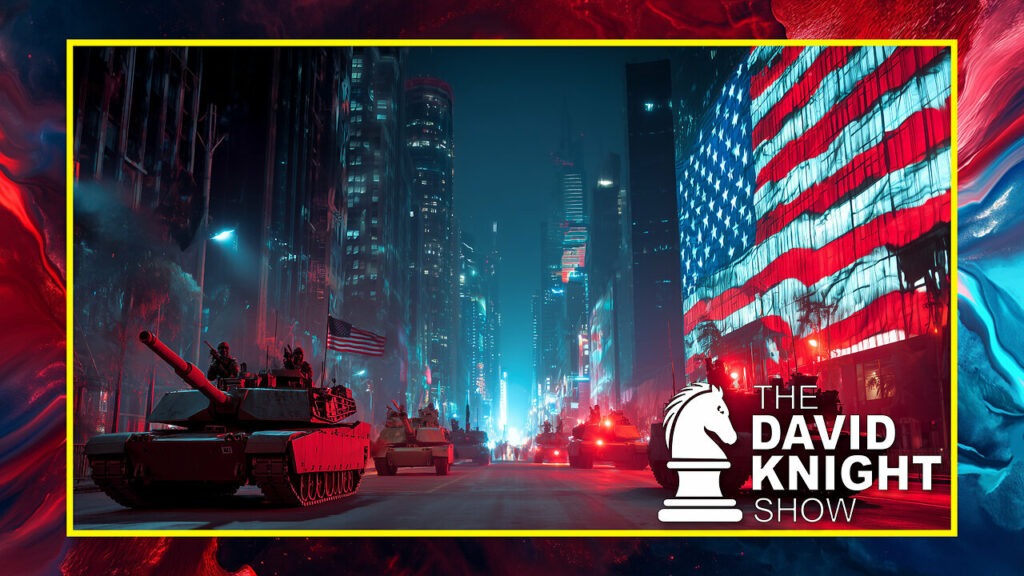 The David Knight Show talks about a monday episode of 2080 drug war terror martial law