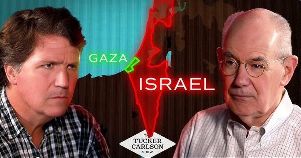 Tucker Carlson Network talks about how Palestine is a Silent genocide backed by the west