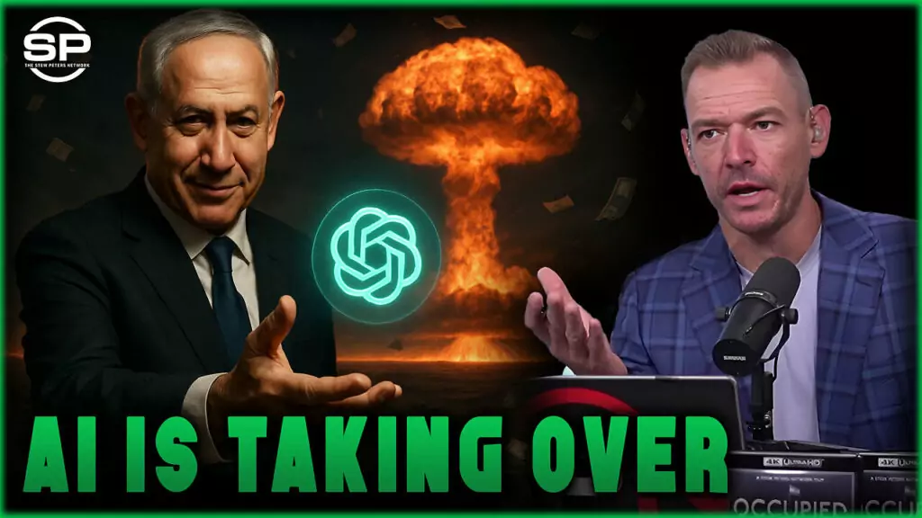 The Stew Peters Network talks about how the souless drones of ai powered society foreshadows a dystopian nightmare