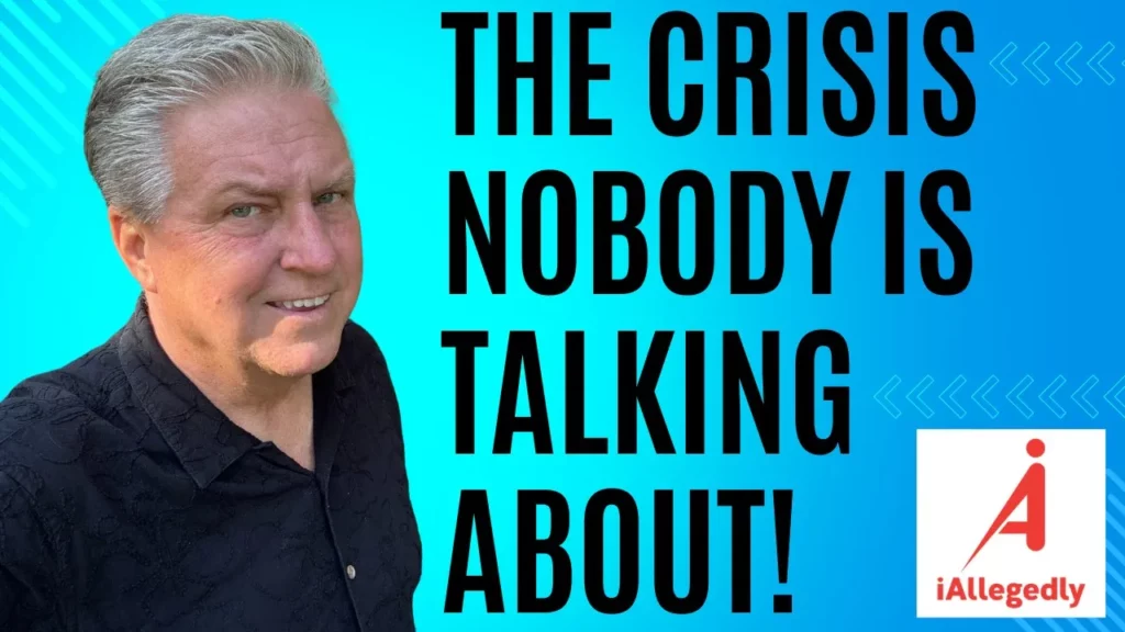 I Allegedly talks about the crisis that nobody is talking about