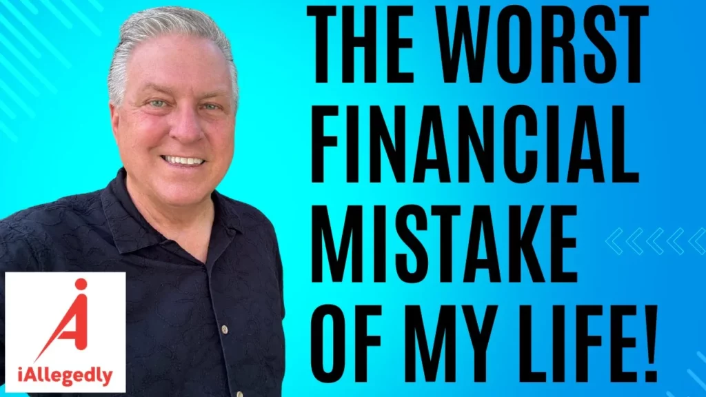 I Allegedly talks about the worst financial mistake of his life