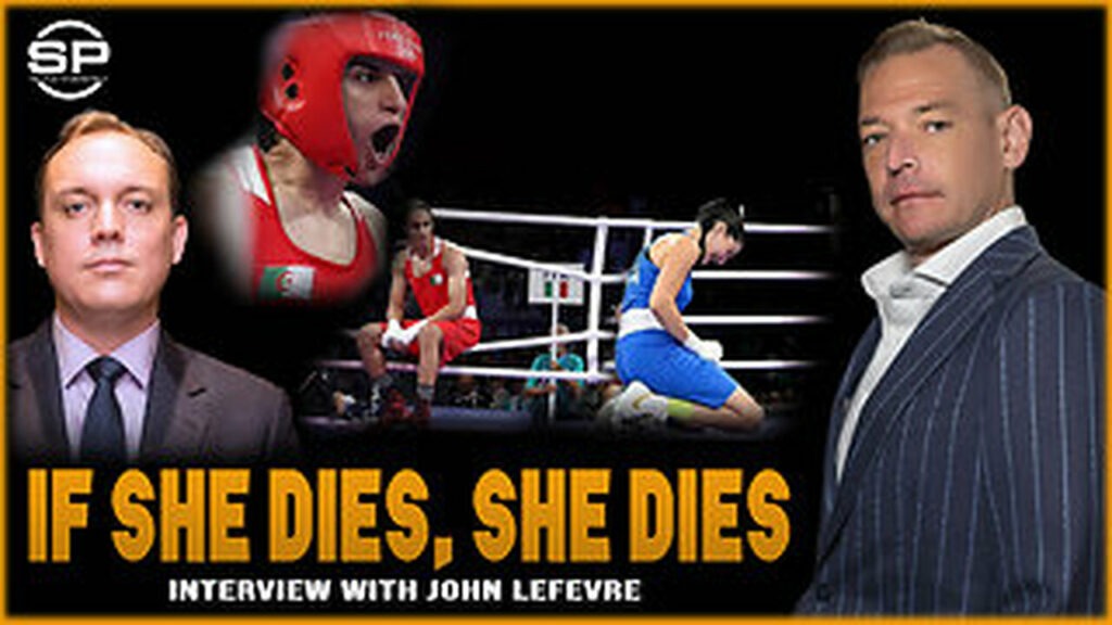 Stew Peters Network talks about the male boxer who beat up a girl