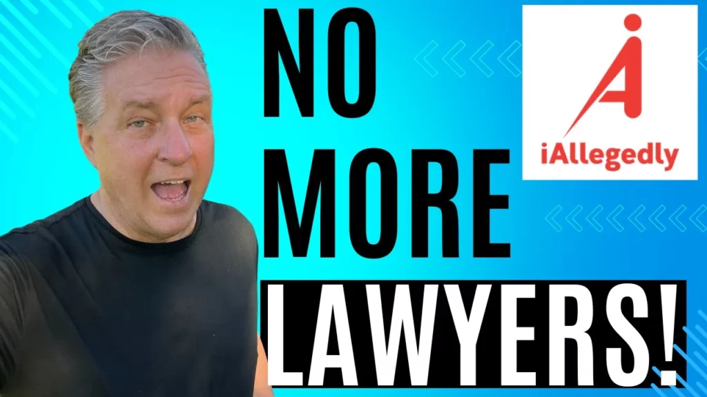 I Allegedly talks about no more lawyers
