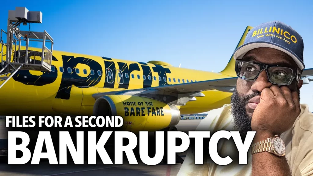 The Millionaire Morning Show w/ Anton Daniels talks about how spirit airlines files for a 2nd bankruptcy