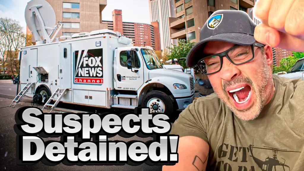 David Nino Rodriguez talks about a suspect who tried to bomb a fox news van