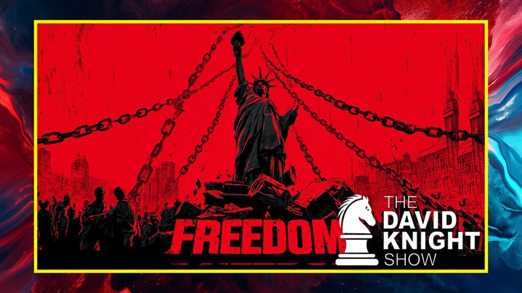 The David Knight Show talks during a tuesday episode