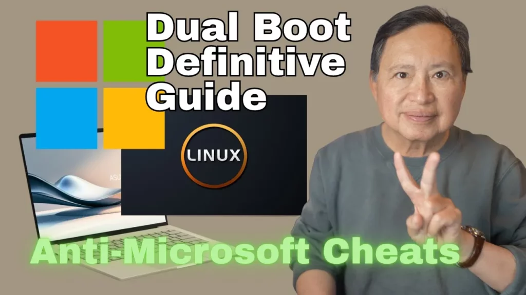 Rob Braxman Tech talks about how dual boot is easy until it isnt