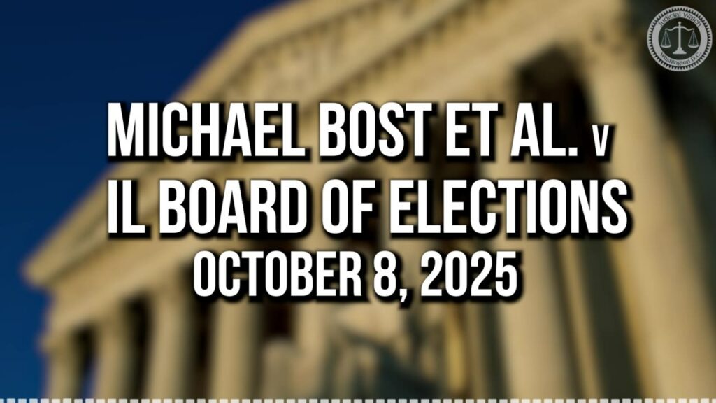 Judicial Watch talks about a massive supreme court election