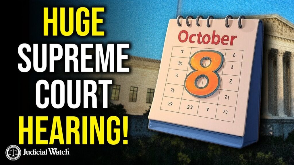Judicial Watch talks about how tomorrow is judicial watchs supreme court hearing