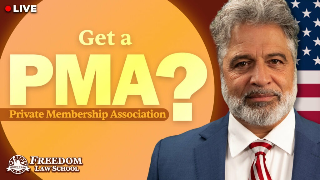 The FreedomLawSchool channel talks about how one can make a private membership assocation