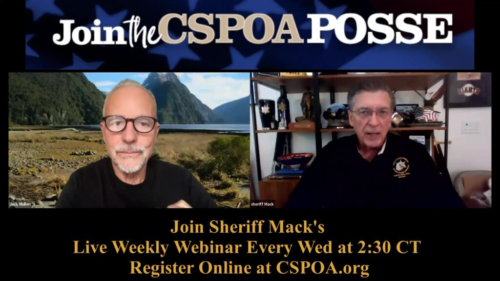 CSPOA shares a congratulations to sheriff dar leaf